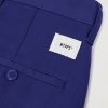 Straight-Leg Pleated Cotton-Twill Shorts - CU Straight-Leg Pleated Cotton-Twill Shorts - CU