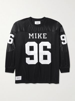 Netminder Printed Tech-Jersey and Mesh Shirt Netminder Printed Tech-Jersey and Mesh Shirt