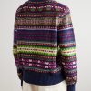 Fair Isle Cotton, Wool and Linen-Blend Sweater - BK Fair Isle Cotton, Wool and Linen-Blend Sweater - BK