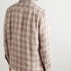 Checked Linen Shirt - BK
