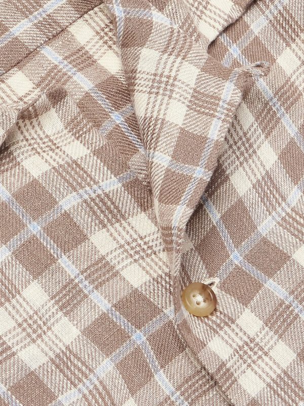 Checked Linen Shirt - CU