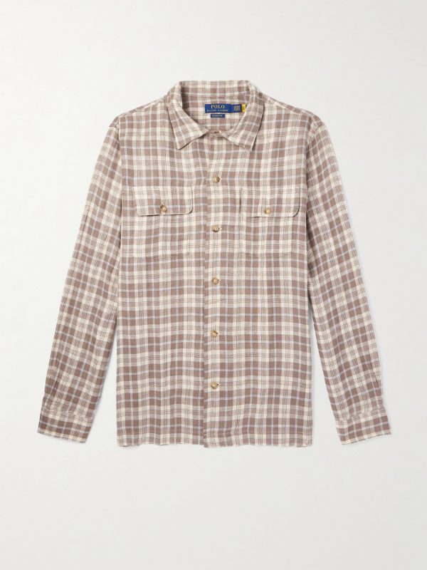 Checked Linen Shirt