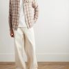 Checked Linen Shirt - OU