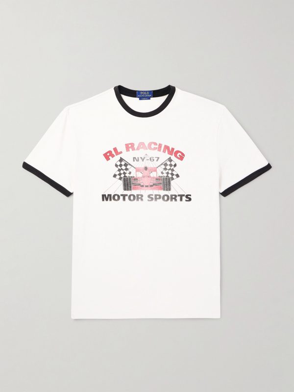 Printed Cotton-Jersey T-Shirt