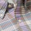 Button-Down Collar Checked Cotton-Twill Shirt - CU