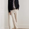 Button-Down Collar Checked Cotton-Twill Shirt - OU