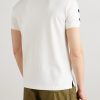 Slim-Fit Logo-Embroidered Striped Cotton-Piqué Polo Shirt - BK Slim-Fit Logo-Embroidered Striped Cotton-Piqué Polo Shirt - BK