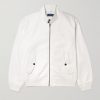 Logo-Embroidered Cotton-Twill Bomber Jacket Logo-Embroidered Cotton-Twill Bomber Jacket