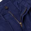 Straight-Leg Pleated Linen Trousers - E1 Straight-Leg Pleated Linen Trousers - E1