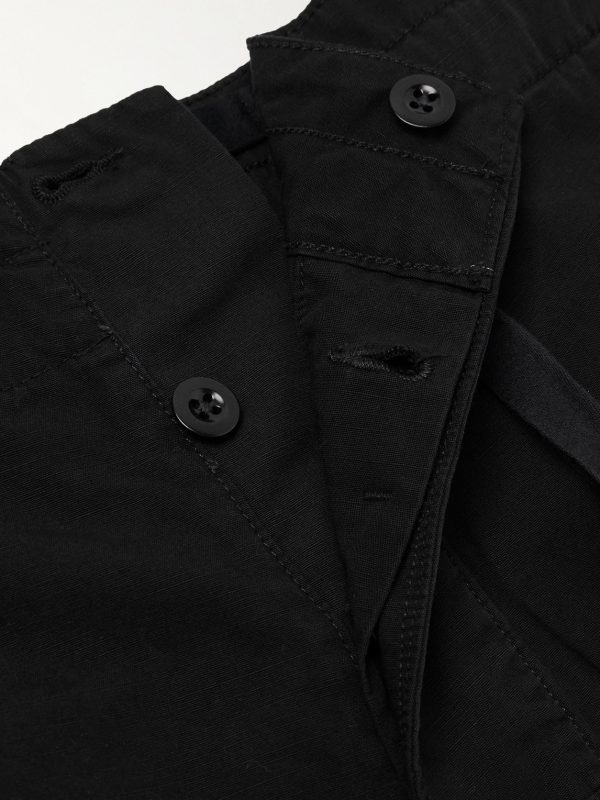 Beachcomber Tapered Cotton-Canvas Cargo Trousers - E1 Beachcomber Tapered Cotton-Canvas Cargo Trousers - E1