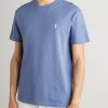 Logo-Embroidered Cotton-Jersey T-Shirt - FR Logo-Embroidered Cotton-Jersey T-Shirt - FR