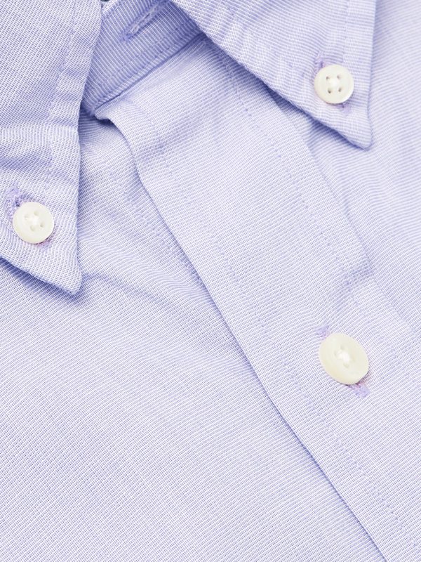 Button-Down Collar Cotton Shirt - CU Button-Down Collar Cotton Shirt - CU