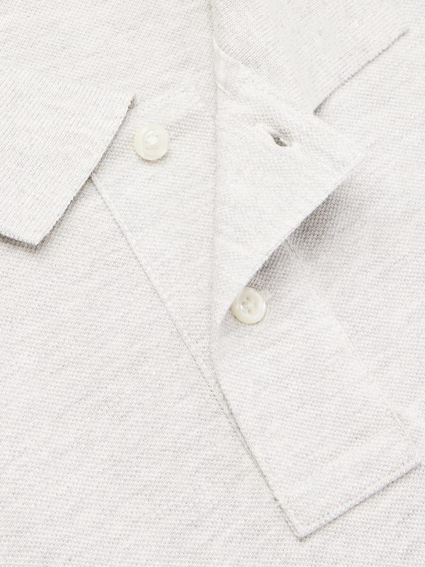 Slim-Fit Logo-Embroidered Cotton-Piqué Polo Shirt - CU Slim-Fit Logo-Embroidered Cotton-Piqué Polo Shirt - CU