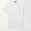 Slim-Fit Logo-Embroidered Cotton-Piqué Polo Shirt Slim-Fit Logo-Embroidered Cotton-Piqué Polo Shirt