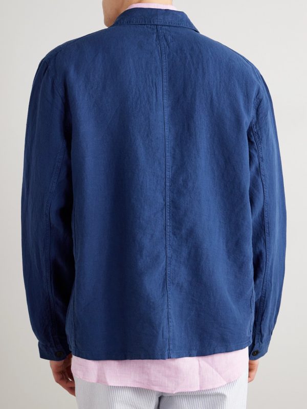 Linen Overshirt - BK Linen Overshirt - BK