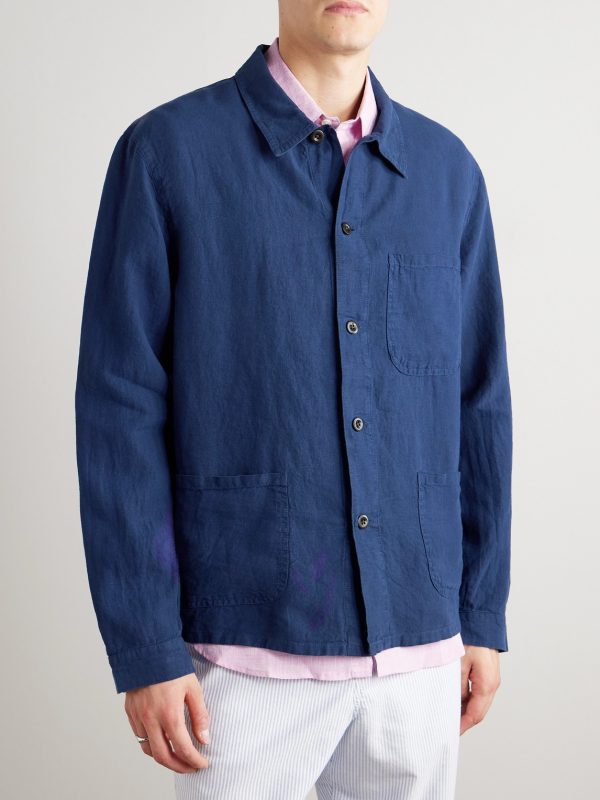 Linen Overshirt - FR Linen Overshirt - FR