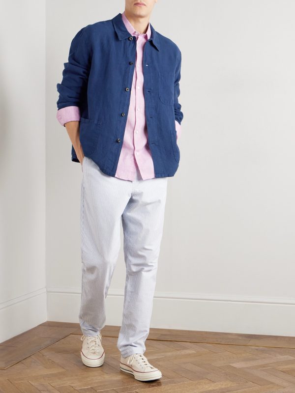 Linen Overshirt - OU Linen Overshirt - OU