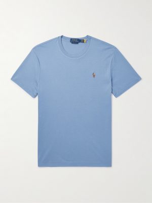 Logo-Embroidered Cotton-Jersey T-Shirt Logo-Embroidered Cotton-Jersey T-Shirt