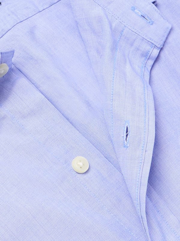 Button-Down Collar Cotton Shirt - CU Button-Down Collar Cotton Shirt - CU