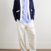 Button-Down Collar Cotton Shirt - OU Button-Down Collar Cotton Shirt - OU