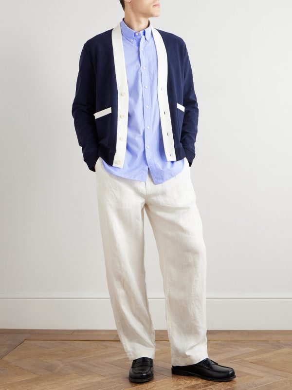 Button-Down Collar Cotton Shirt - OU Button-Down Collar Cotton Shirt - OU
