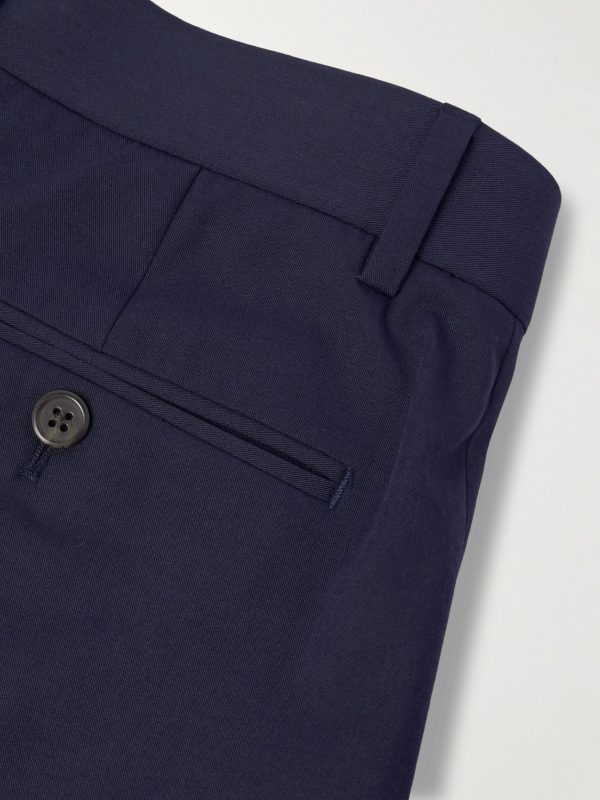 Chester Straight-Leg Stretch-Twill Suit Trousers - CU Chester Straight-Leg Stretch-Twill Suit Trousers - CU