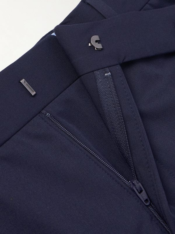 Chester Straight-Leg Stretch-Twill Suit Trousers - E1 Chester Straight-Leg Stretch-Twill Suit Trousers - E1