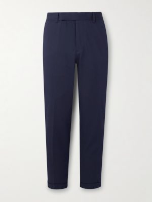 Chester Straight-Leg Stretch-Twill Suit Trousers