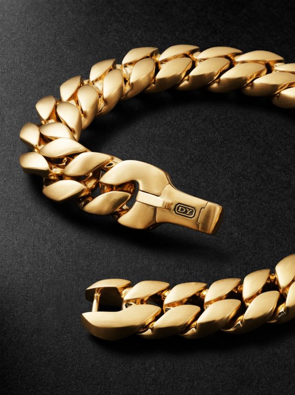 18-Karat Gold Chain Bracelet - BK 18-Karat Gold Chain Bracelet - BK