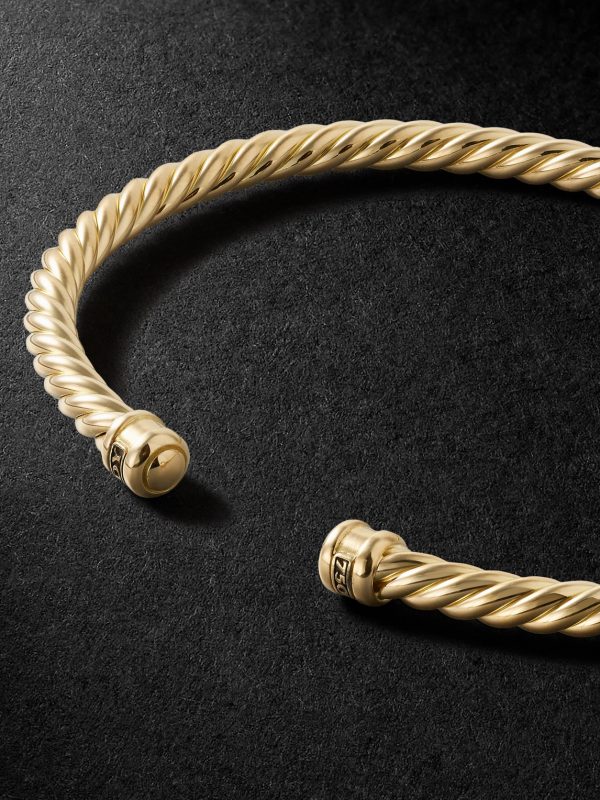 Cablespira® 18-Karat Gold Cuff - BK Cablespira® 18-Karat Gold Cuff - BK