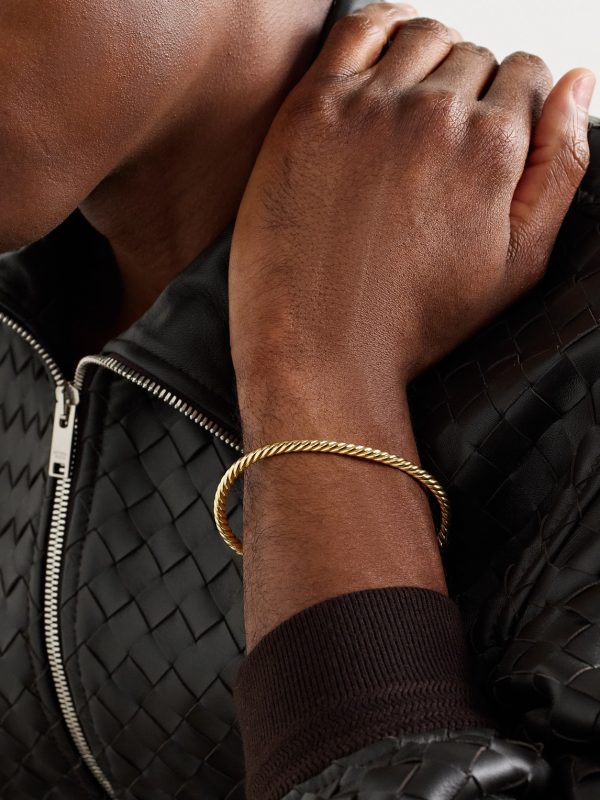 Cablespira® 18-Karat Gold Cuff - OU Cablespira® 18-Karat Gold Cuff - OU