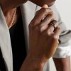 Streamline® 18-Karat Gold and Forged Carbon Ring - OU