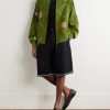 Embroidered Printed Cotton Jacket - OU
