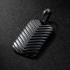 Chevron Titanium Pendant