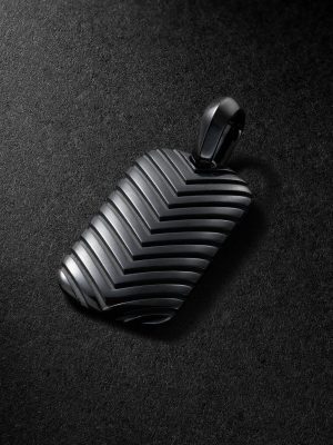 Chevron Titanium Pendant Chevron Titanium Pendant
