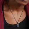 Chevron Titanium Pendant - OU