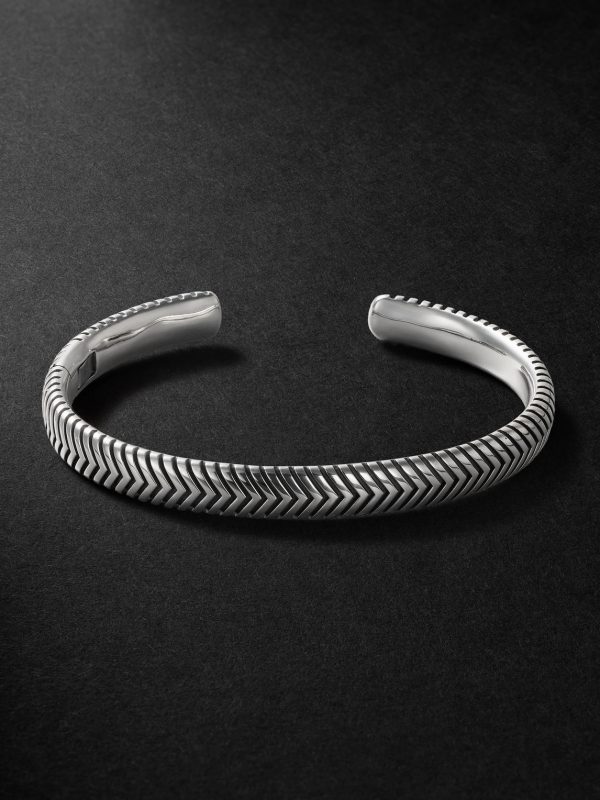Chevron Sterling Silver Cuff Chevron Sterling Silver Cuff
