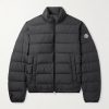 Baudinet Logo-Appliquéd Quilted Shell Down Jacket