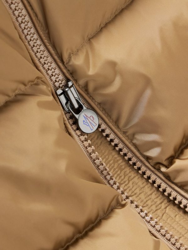 Maya Logo-Appliquéd Quilted Shell Hooded Down Jacket - E1 Maya Logo-Appliquéd Quilted Shell Hooded Down Jacket - E1