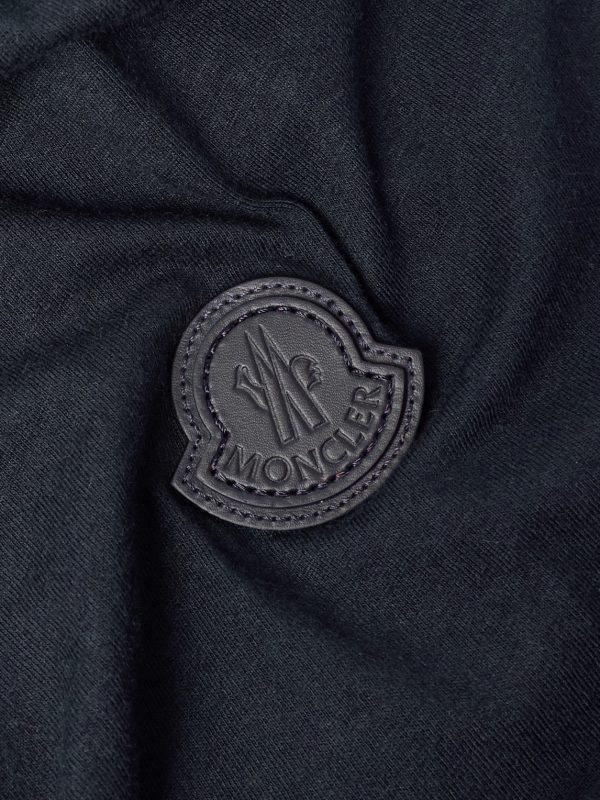 Logo-Appliquéd Shell-Trimmed Cotton and Cashmere-Blend Jersey T-Shirt - CU