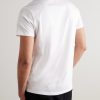Logo-Appliquéd Cotton-Jersey T-Shirt - BK