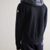 Logo-Appliquéd Wool-Trimmed Quilted Shell Hooded Down Zip-Up Cardigan - BK Logo-Appliquéd Wool-Trimmed Quilted Shell Hooded Down Zip-Up Cardigan - BK