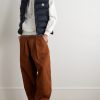 Tibb Logo-Appliquéd Quilted Shell Down Gilet - OU