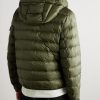Najan Logo-Appliquéd Quilted Shell Hooded Down Jacket - BK Najan Logo-Appliquéd Quilted Shell Hooded Down Jacket - BK