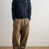 Logo-Flocked Cotton-Jersey Sweatshirt - OU