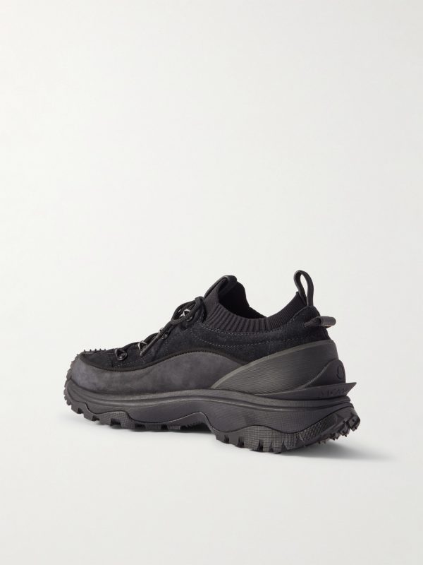 Trailgrip Lite 3 Rubber-Trimmed Nubuck and Brushed-Suede Sneakers - BK Trailgrip Lite 3 Rubber-Trimmed Nubuck and Brushed-Suede Sneakers - BK