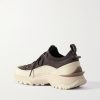 Trailgrip Lite 3 Rubber-Trimmed Nubuck and Brushed-Suede Sneakers - BK