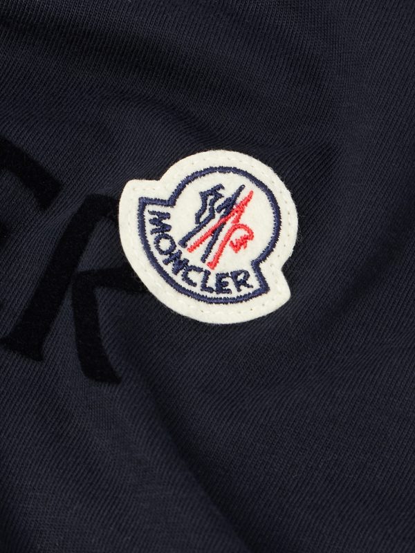 Logo-Flocked Appliquéd Cotton-Jersey T-Shirt - CU Logo-Flocked Appliquéd Cotton-Jersey T-Shirt - CU