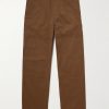 Straight-Leg Panelled Cotton-Blend Gabardine Trousers Straight-Leg Panelled Cotton-Blend Gabardine Trousers