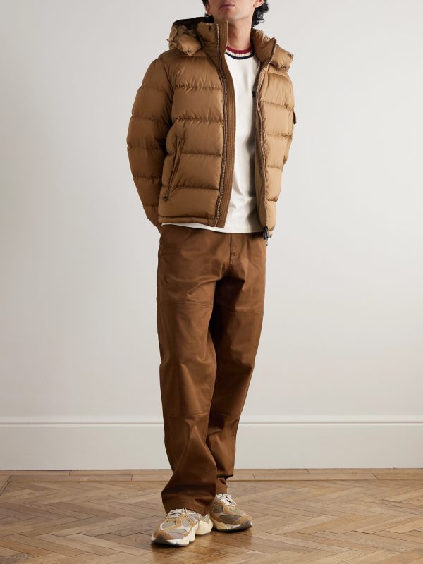 Straight-Leg Panelled Cotton-Blend Gabardine Trousers - OU Straight-Leg Panelled Cotton-Blend Gabardine Trousers - OU
